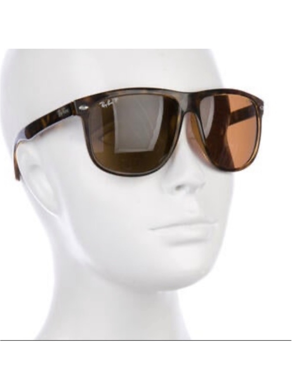 Ray-Ban Tortoiseshell Frame Sunglasses with Brown Lenses